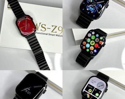 WS Z9 SmartWatch Stainless With Amoled Display