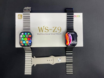 WS Z9 SmartWatch Stainless With Amoled Display